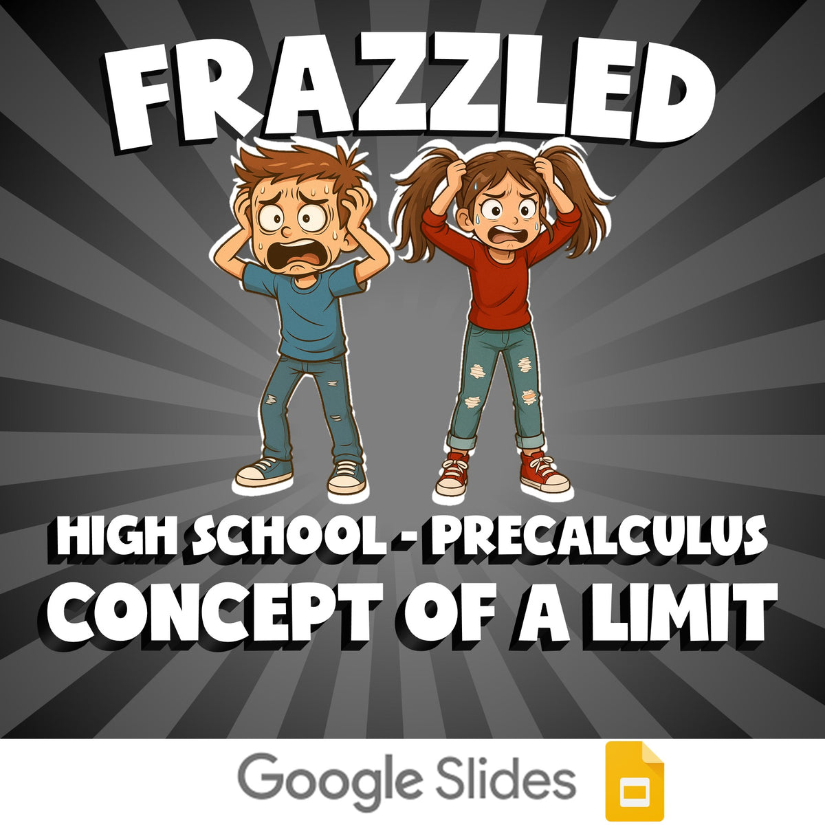 Concept of a Limit FRAZZLED Math Game - No Prep PreCalculus Review Activity