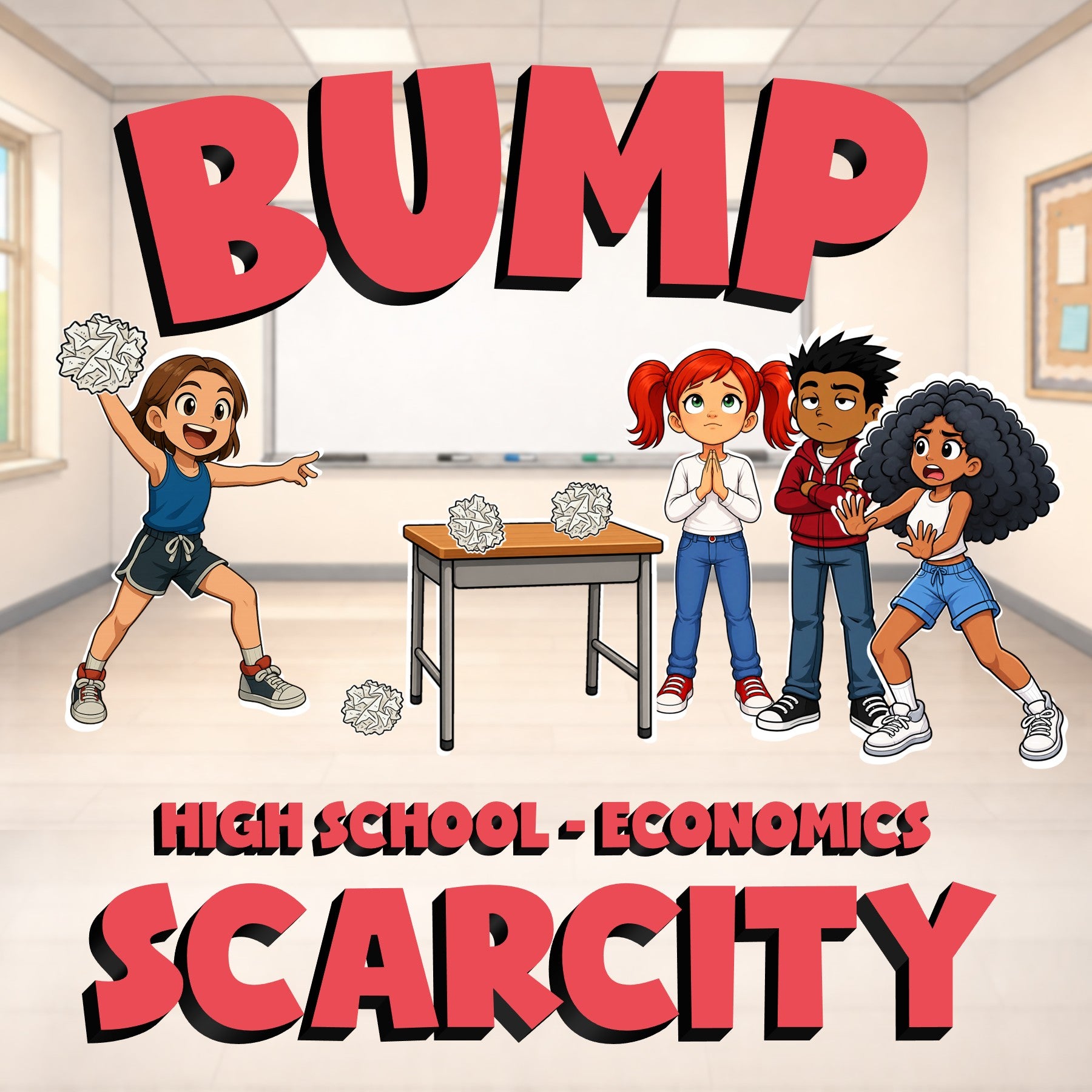 Scarcity BUMP Economics Game - No Prep Review Activity