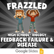 Feedback Failure & Disease FRAZZLED Science Game - No Prep Biology Review
