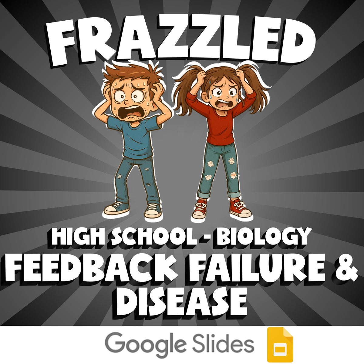 Feedback Failure & Disease FRAZZLED Science Game - No Prep Biology Review