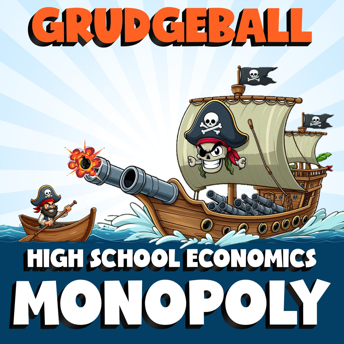 Monopoly GRUDGEBALL Economics Game - No Prep Review Activity