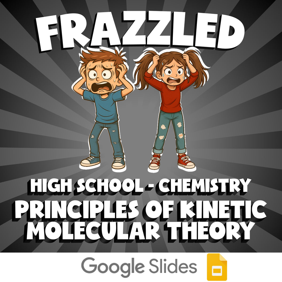 Principles of Kinetic Molecular Theory FRAZZLED Science Game - No Prep Chemistry