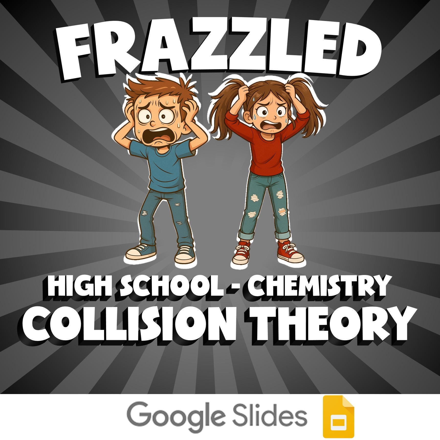 Collision Theory FRAZZLED Science Game - No Prep Chemistry Review Activity