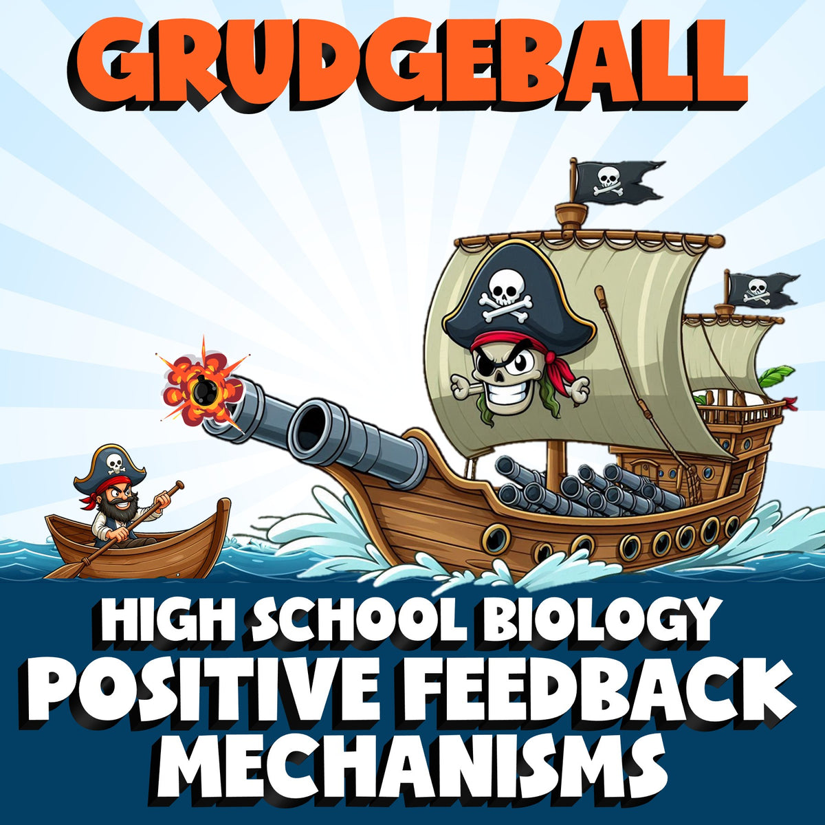 Positive Feedback Mechanisms GRUDGEBALL Science Game - No Prep Biology Review