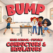 Conductors & Insulators BUMP Science Game - No Prep Physics Review Activity