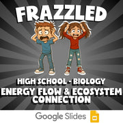 Energy Flow & Ecosystem Connection FRAZZLED Science Game - No Prep Biology