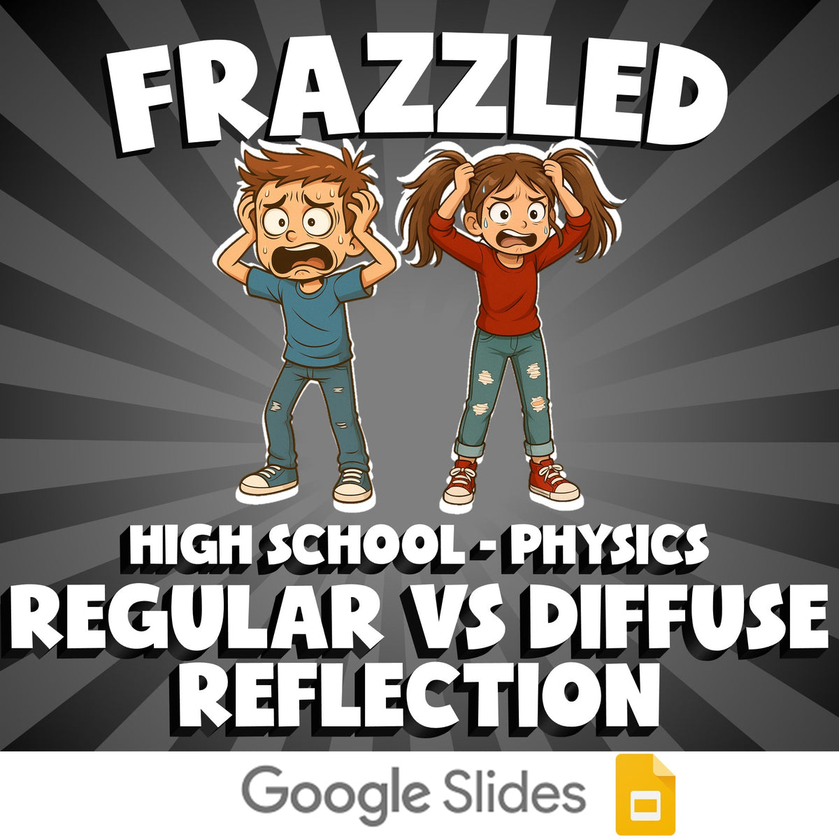 Regular vs Diffuse Reflection FRAZZLED Science Game - No Prep Physics Review