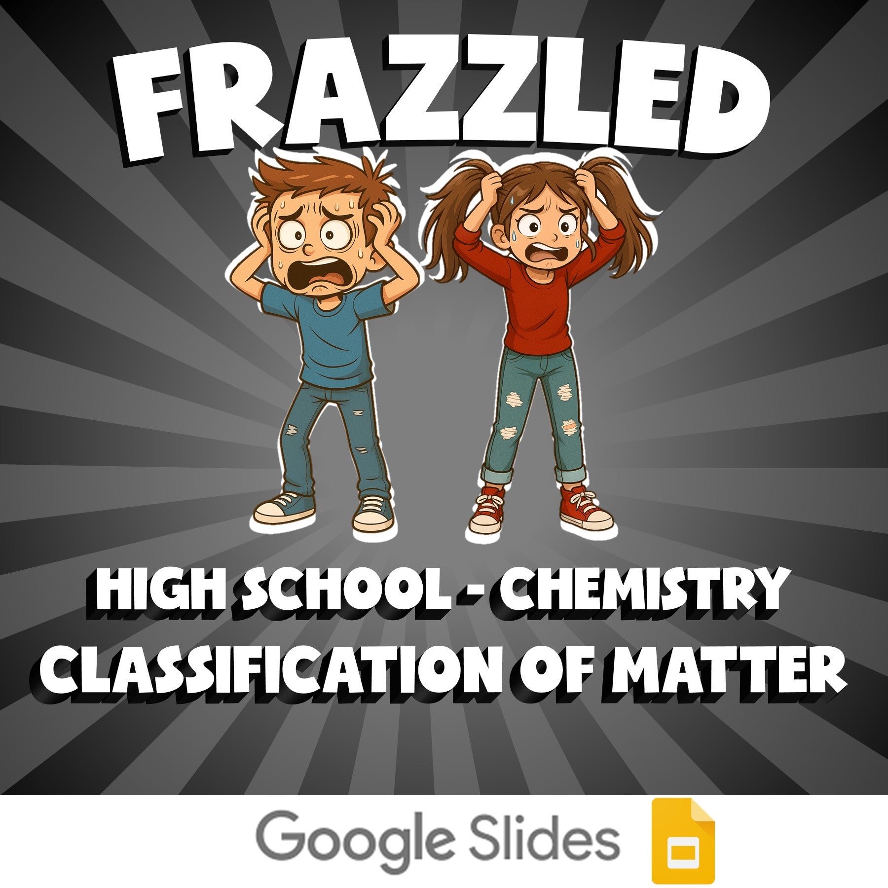 Classification of Matter FRAZZLED Science Game - No Prep Chemistry Review