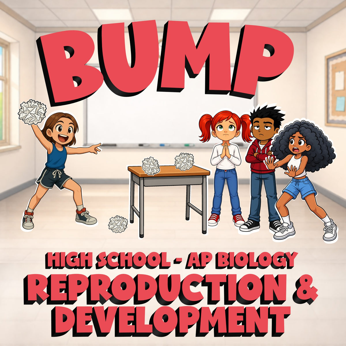 Reproduction & Development BUMP Science Game - No Prep AP Biology Review