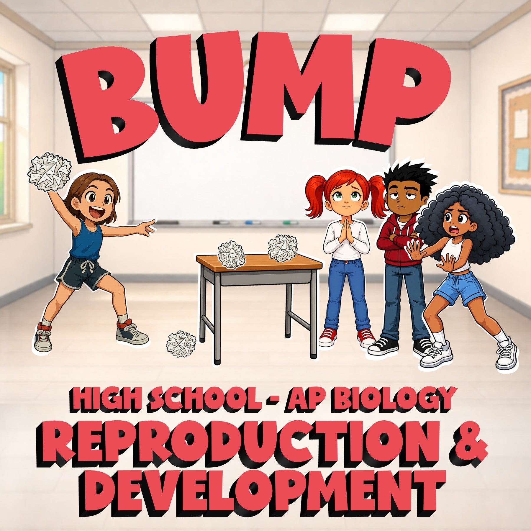 Reproduction & Development BUMP Science Game - No Prep AP Biology Review