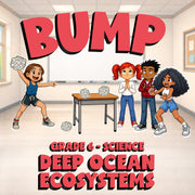 Deep Ocean Ecosystems BUMP Science Game - No Prep Grade 6 Review Activity