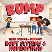 Body Systems & Homeostasis BUMP Science Game - No Prep Biology Review Activity