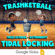Tidal Locking TRASHKETBALL Science Game - No Prep Astronomy Review Activity