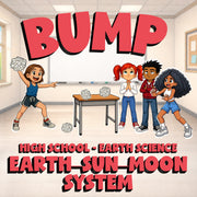 Earth–Sun–Moon System BUMP Game - No Prep Earth Science Review Activity