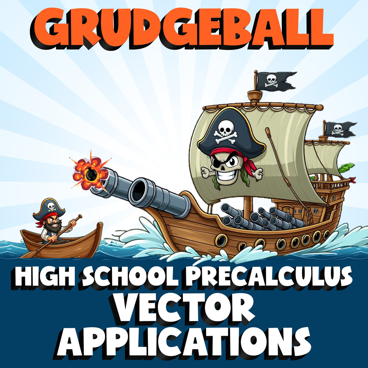 Vector Applications GRUDGEBALL Math Game - No Prep PreCalculus Review Activity