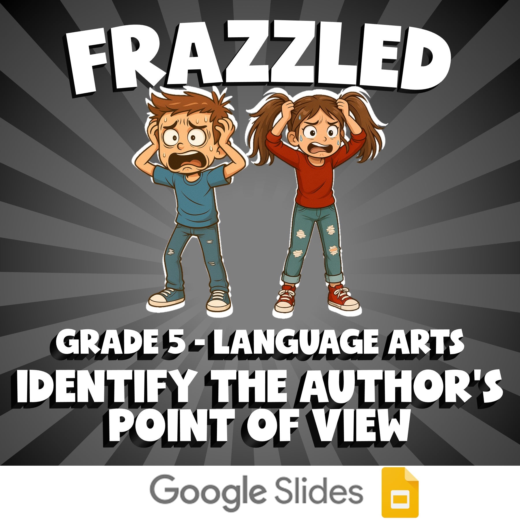 Identify the Author’s Point of View FRAZZLED ELA Game - No Prep Grade 5 Review