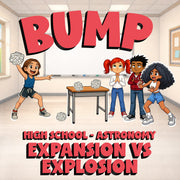 Expansion vs Explosion BUMP Science Game - No Prep Astronomy Review Activity