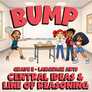 Central Ideas & Line of Reasoning BUMP ELA Game - No Prep Grade 11 Review