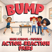 Action–Reaction Pairs BUMP Science Game - No Prep Physics Review Activity