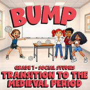 Transition to the Medieval Period BUMP Socials Game - No Prep Grade 7 Review