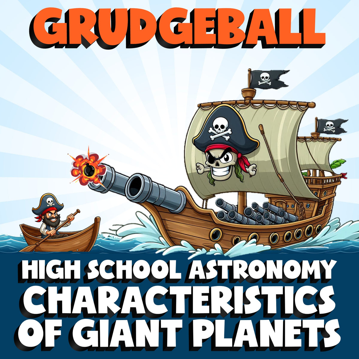 Characteristics of Giant Planets GRUDGEBALL Science Game - No Prep Astronomy