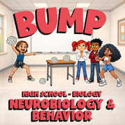Neurobiology & Behavior BUMP Science Game - No Prep Biology Review Activity
