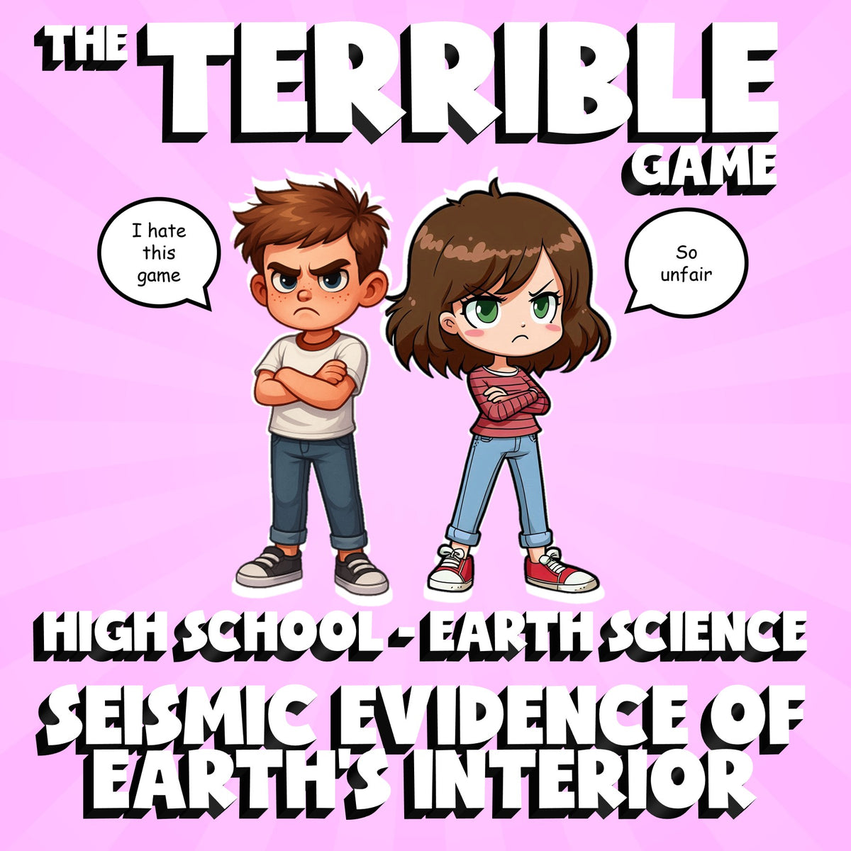 Seismic Evidence of Earth’s Interior THE TERRIBLE GAME - Earth Science Review