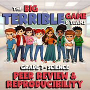 Peer Review & Reproducibility BIG TERRIBLE GAME - No Prep Grade 7 Science Review