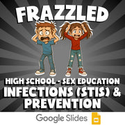 Infections (STIs) & Prevention FRAZZLED Game - No Prep High School Sex Education