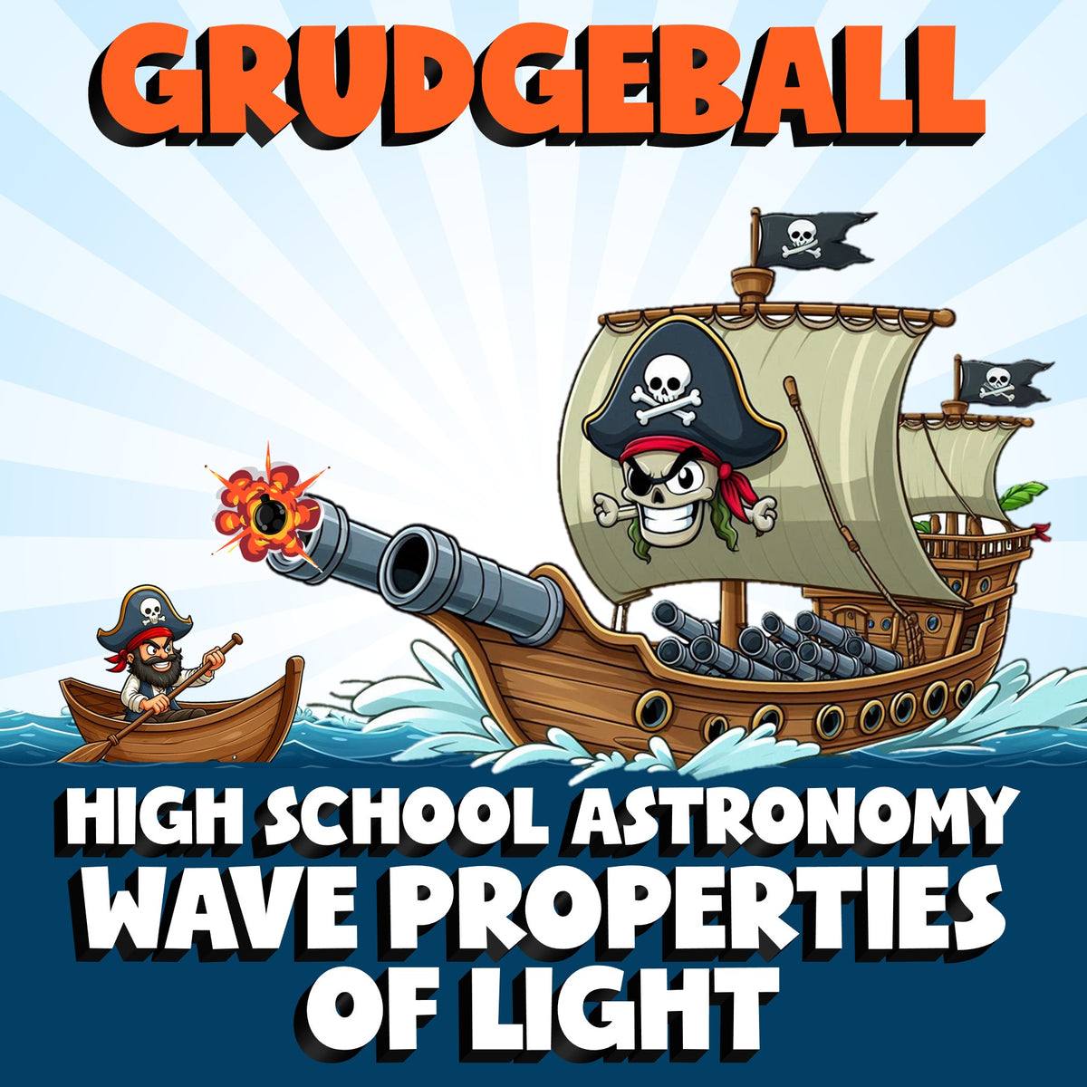 Wave Properties of Light GRUDGEBALL Science Game - No Prep Astronomy Review