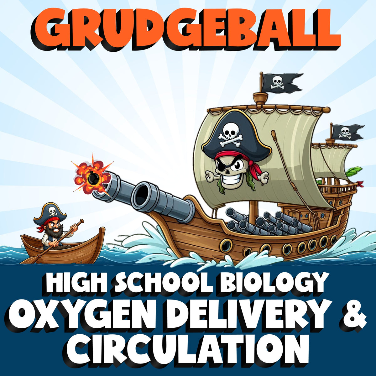 Oxygen Delivery & Circulation GRUDGEBALL Science Game - No Prep Biology Review