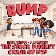 The Stock Market Crash of 1929 BUMP U.S. History Game - No Prep Review Activity