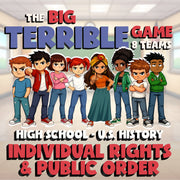 Individual Rights & Public Order BIG TERRIBLE GAME - No Prep U.S. History Review