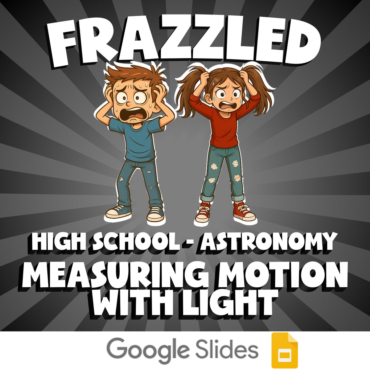 Measuring Motion with Light FRAZZLED Science Game - No Prep Astronomy Review