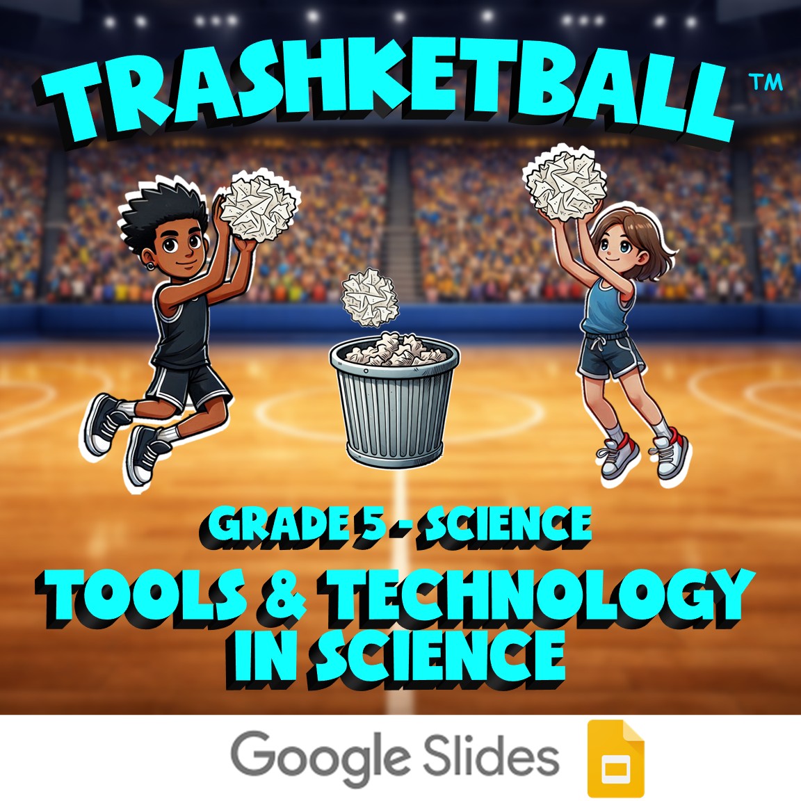 Tools & Technology in Science TRASHKETBALL Science Game - No Prep Grade 5 Review