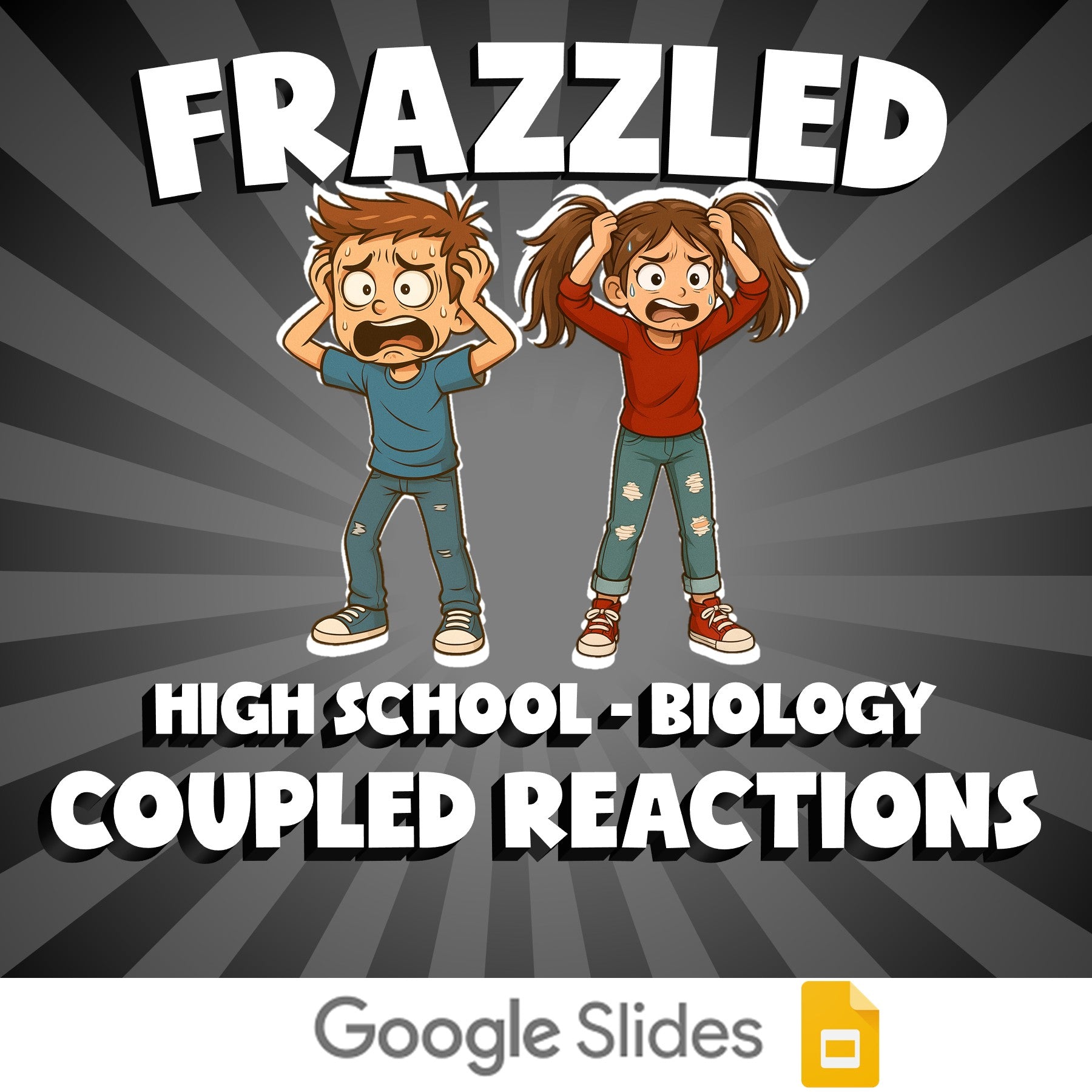 Coupled Reactions FRAZZLED Science Game - No Prep Biology Review Activity