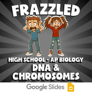 DNA & Chromosomes FRAZZLED Science Game - No Prep AP Biology Review Activity