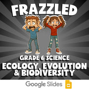 Ecology, Evolution & Biodiversity FRAZZLED Science Game - No Prep Grade 6 Review