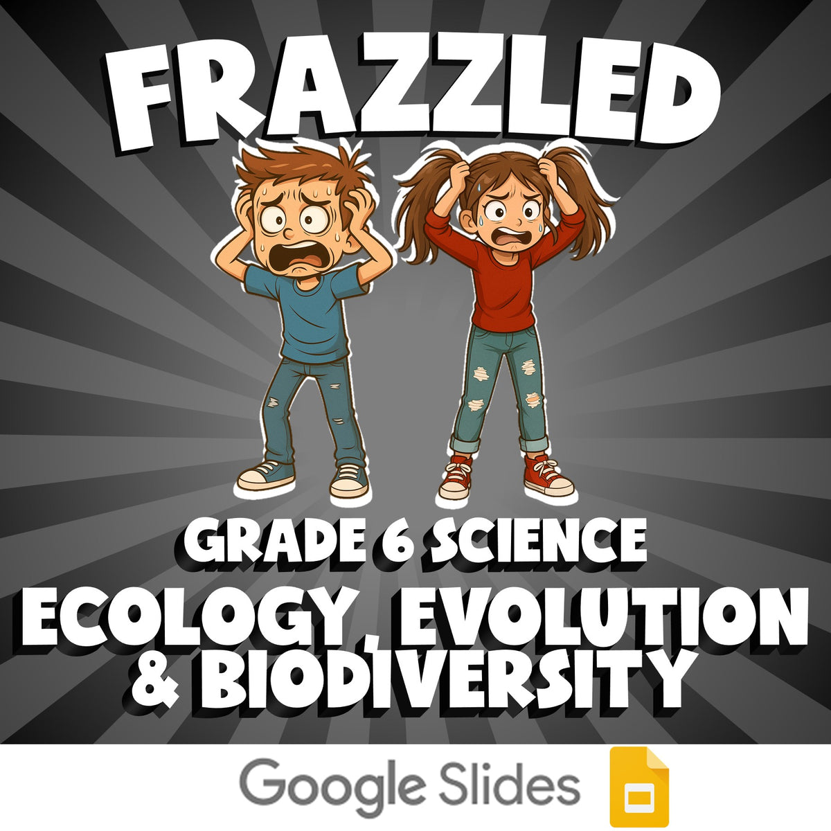 Ecology, Evolution & Biodiversity FRAZZLED Science Game - No Prep Grade 6 Review
