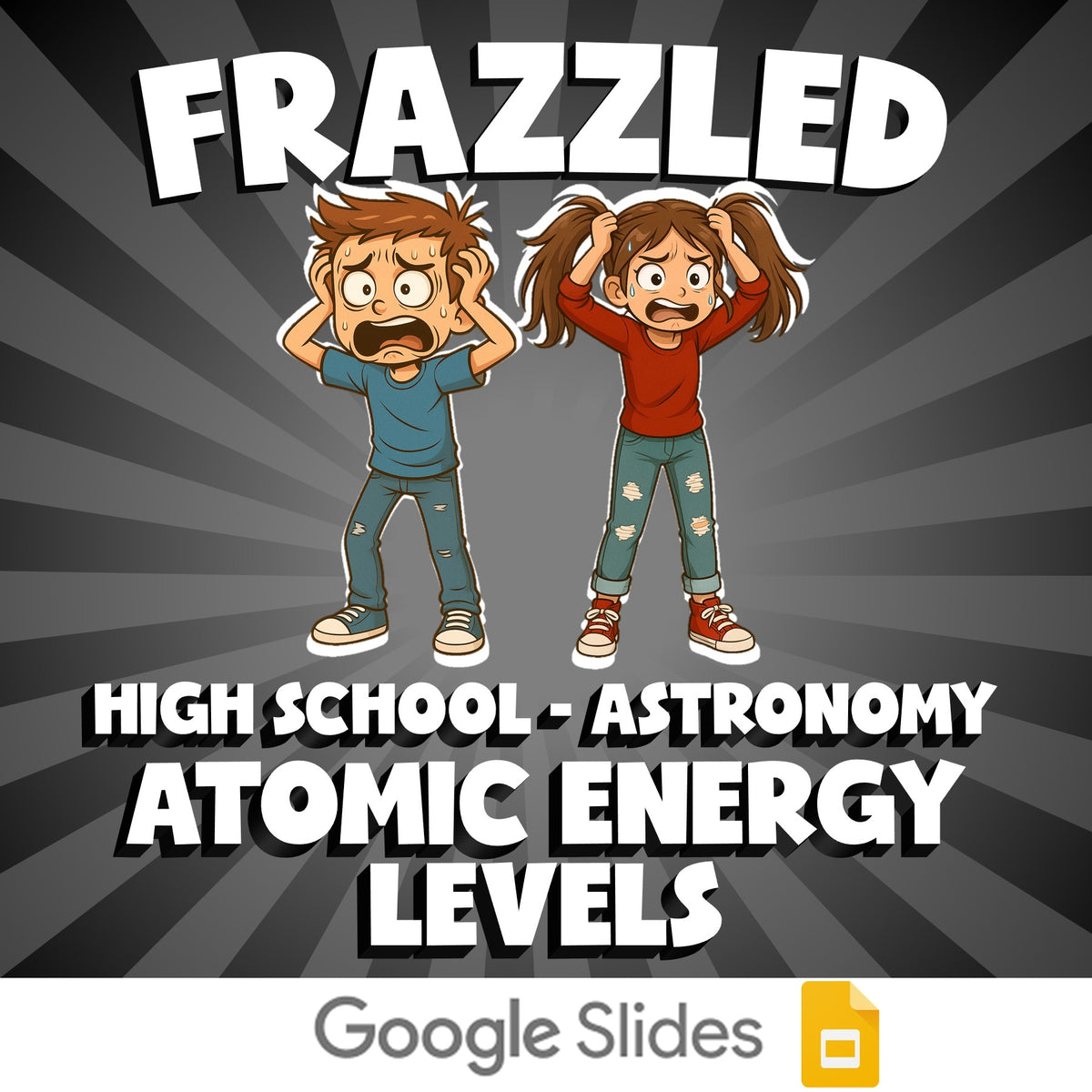 Atomic Energy Levels FRAZZLED Science Game - No Prep Astronomy Review Activity
