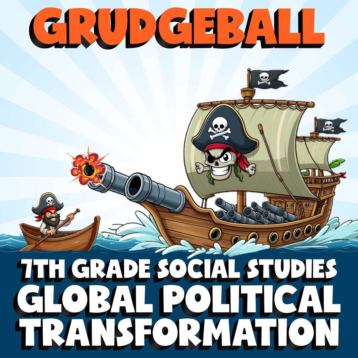 Global Political Transformation GRUDGEBALL Socials Game - No Prep Grade 7 Review