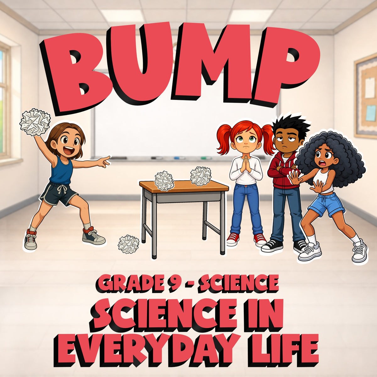 Science in Everyday Life BUMP Science Game - No Prep Grade 9 Review Activity