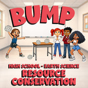 Resource Conservation BUMP Game - No Prep Earth Science Review Activity