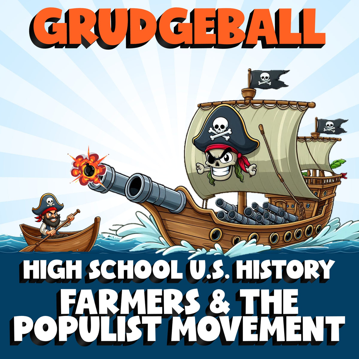 Farmers & the Populist Movement GRUDGEBALL U.S. History Game - No Prep Review