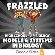 Models & Systems in Biology FRAZZLED Science Game - No Prep AP Biology Review
