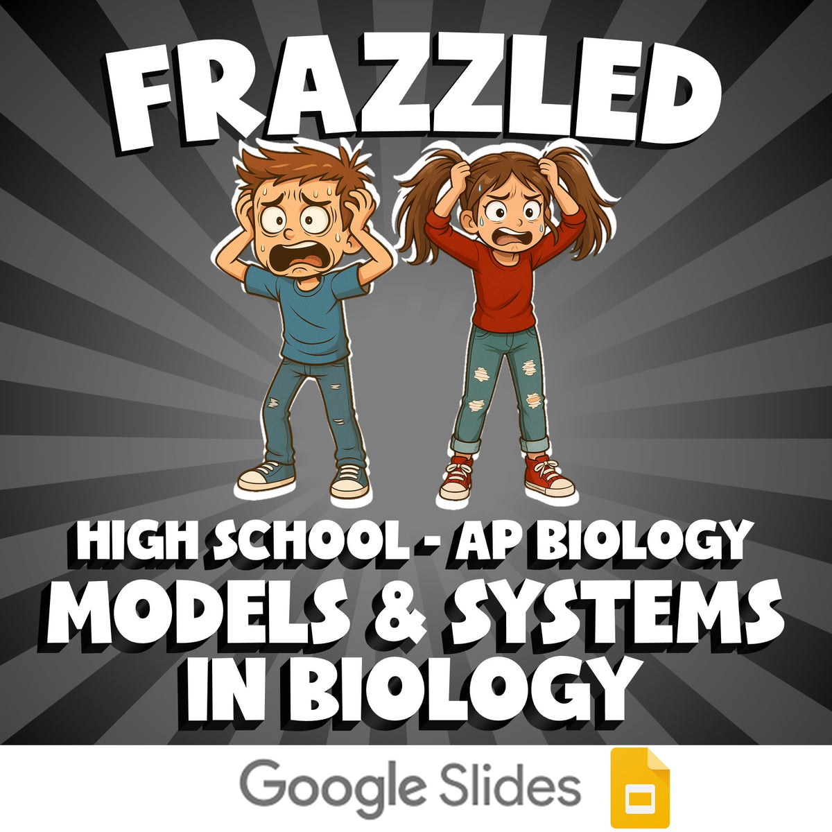 Models & Systems in Biology FRAZZLED Science Game - No Prep AP Biology Review