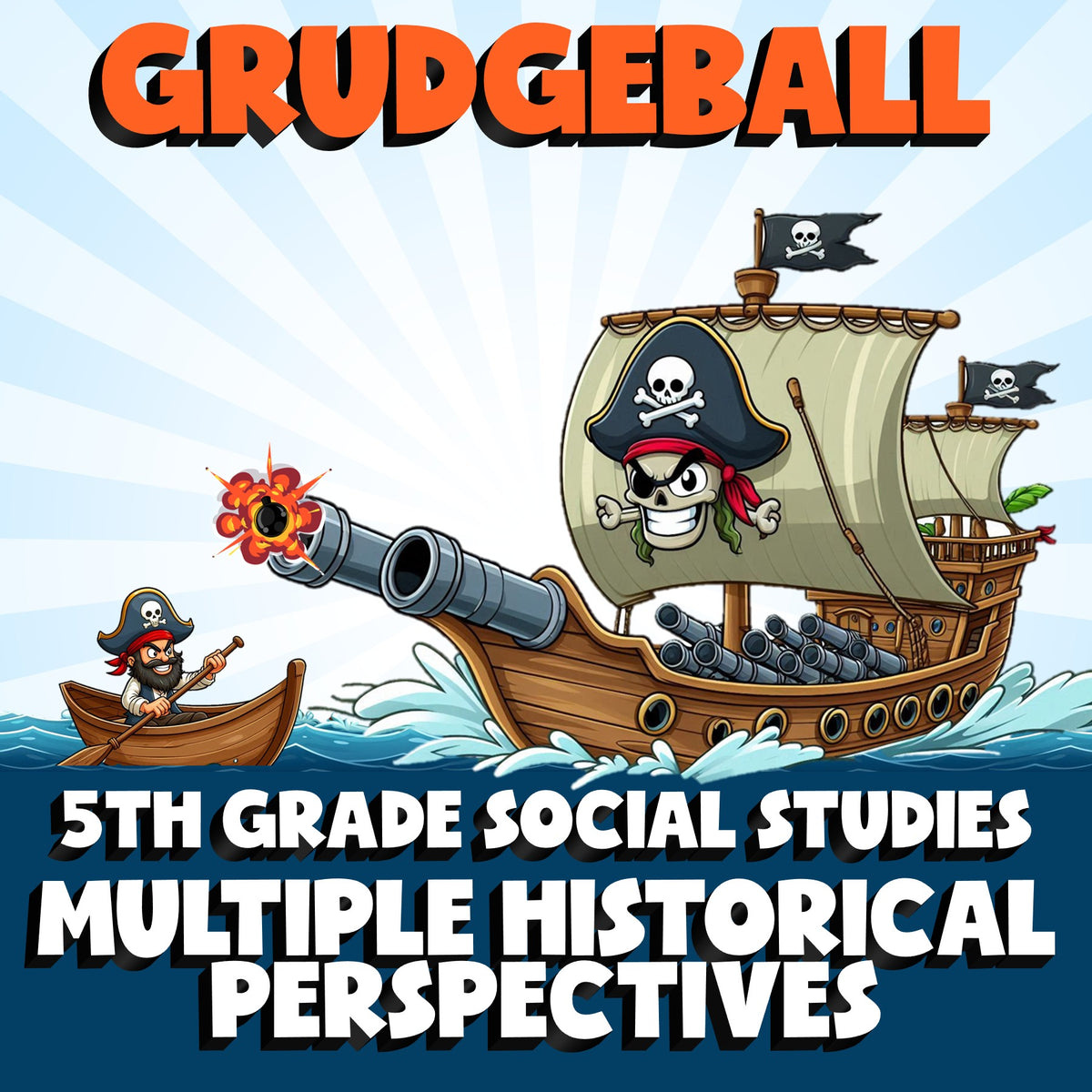 Multiple Historical Perspectives GRUDGEBALL Socials Game - No Prep Grade 5