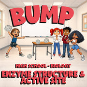 Enzyme Structure & Active Site BUMP Science Game - No Prep Biology Review