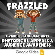 Rhetorical Appeals & Audience Awareness FRAZZLED ELA Game - No Prep Grade 11