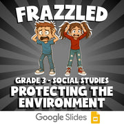 Protecting the Environment FRAZZLED Socials Game - No Prep Grade 3 Review